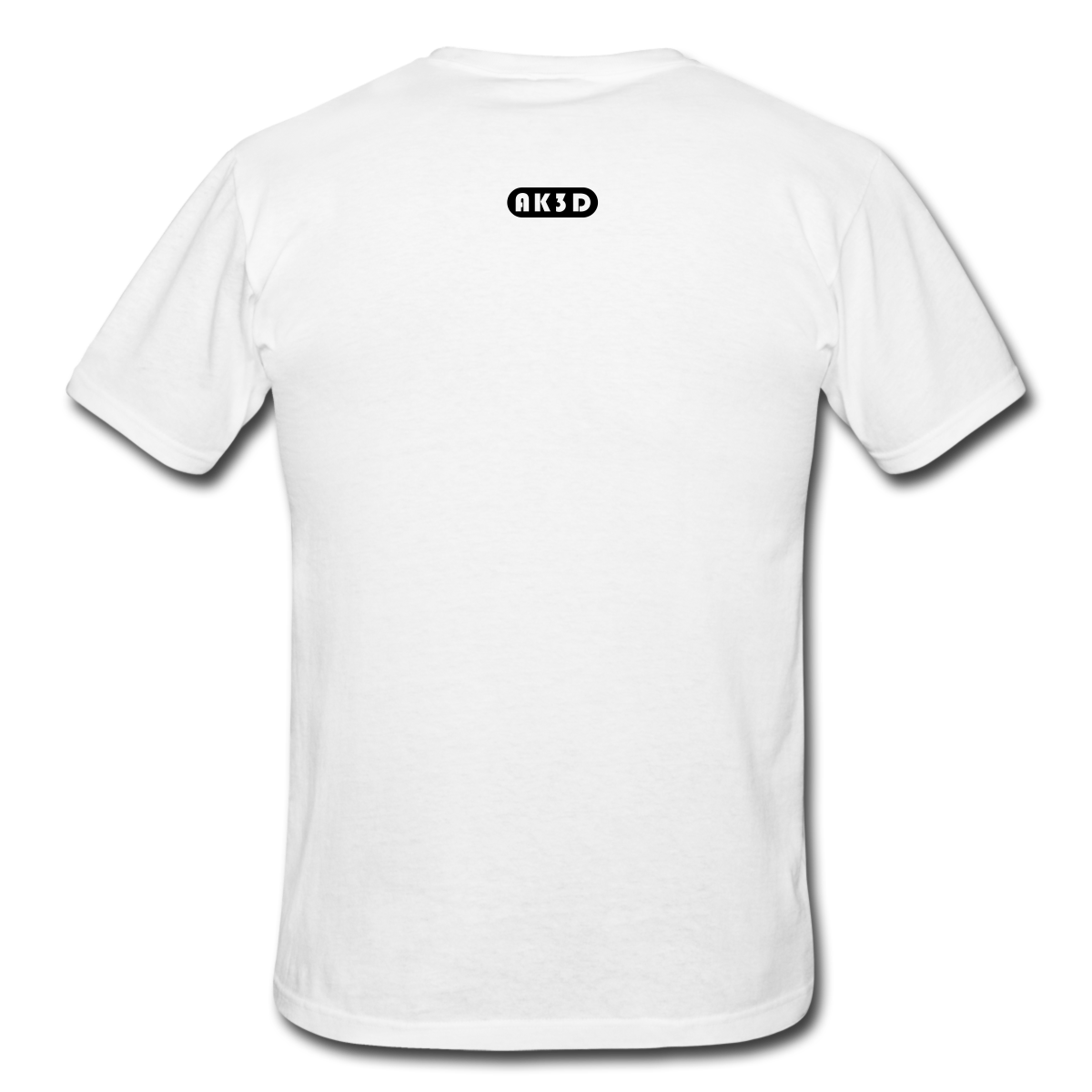 tag on back of shirt